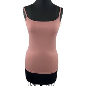 Intimissimi Pink M Camisole Top Cotton Scoop Neck Spaghetti Strap Pullover